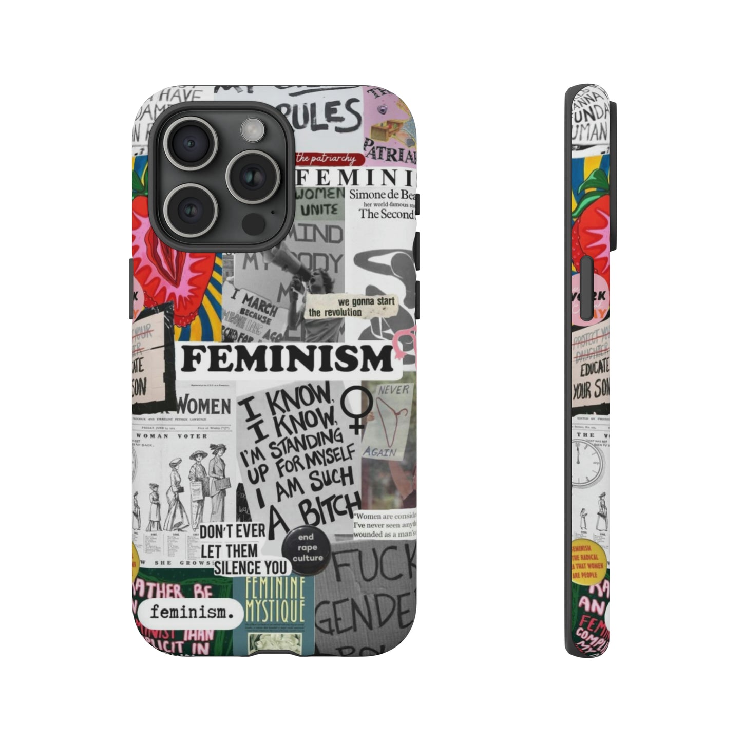 The Feminism Tough Case for iPhone, Samsung, and Google