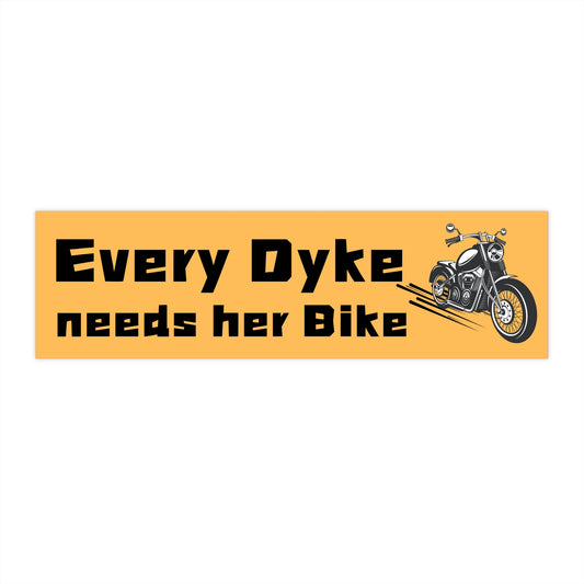 The Biker Bumper Sticker