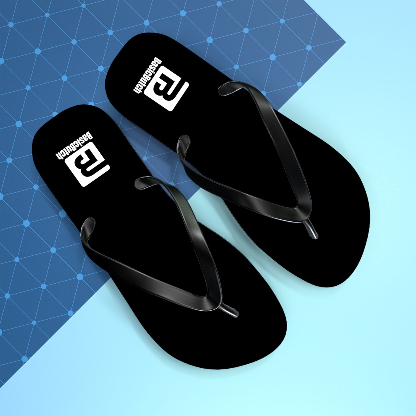 The Logo Flip Flops